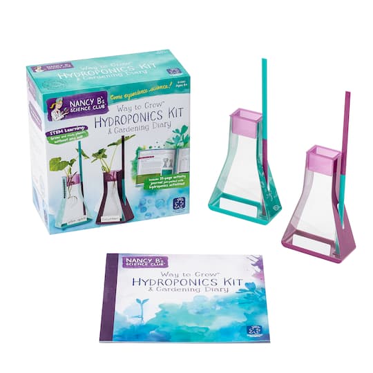 Educational Insights Nancy B's Science Club Way to Grow Hydroponics Kit & Gardening Diary